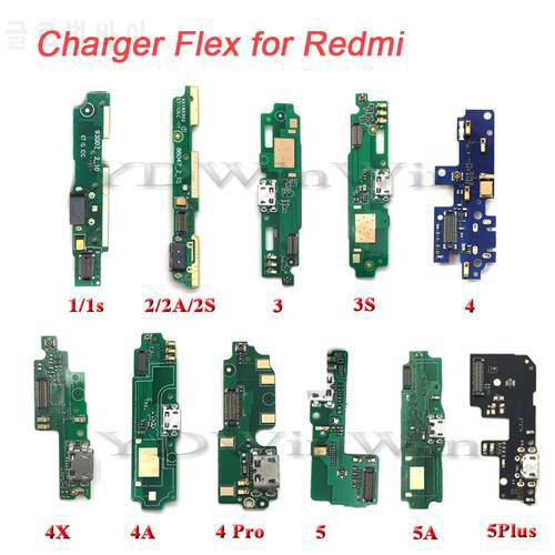 Micro USB Charging Charger Port Flex Cable For Xiaomi Redmi 6 7 8 8A 4 Pro 4A 4X 5 5A 5plus 1S 2 3 3S Dock Plug Connector Board