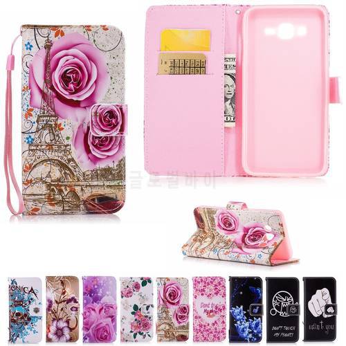 Luxury Leather Case For Samsung Galaxy J7 Neo J701F Wallet Bags For Samsung J7 Nxt Core J701h/DS J701FD/DS Flip Cover Butterfly