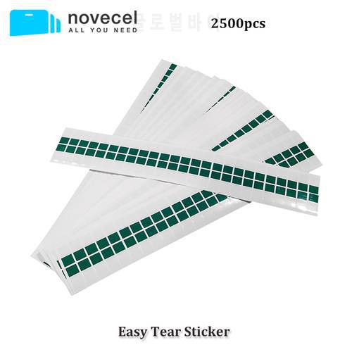 2500PCS/Lot OCA / Polarizer /Glass Easy Tear Stickers for iPhone and For Samsung Any TAPE Easy tear stickers Tear OCA Laminating