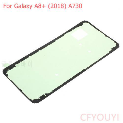 50pcs/lot Front+Back Adhesive Glue Tape Sticker For Samsung Galaxy A8 Plus 2018 A730 A730F LCD Housing Frame Plate Battery Cover