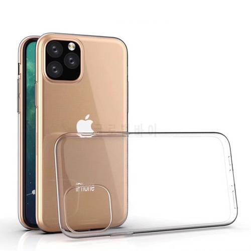 100Pcs Transparent Silicone TPU Soft Cover for iPhone 13 11 12 Case for iPhone 11 Pro Case for iPhone 13 Pro Max Ultra thin Case