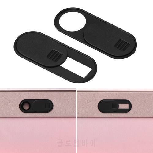 3PC Plastic Black WebCam Case Shutter Magnet Slider Camera Protective Cover for IPhone Laptop Mobile Phone Len Privacy Stickers