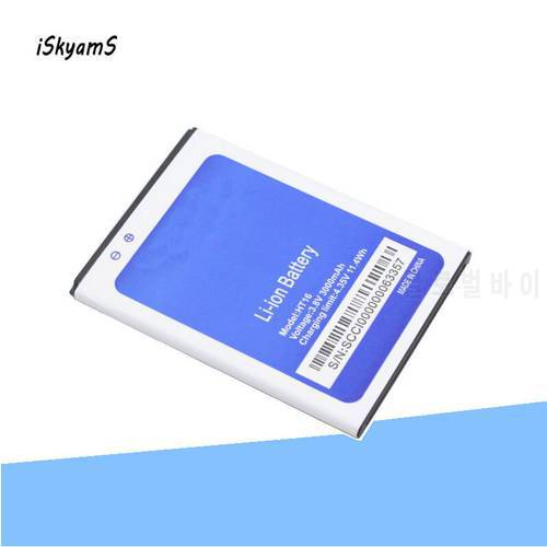 iSkyamS 1x 3000mAh HT16 Replacement Battery For Homtom HT 16 Pro Bateria Baterij Cell Mobile Phone Batteries