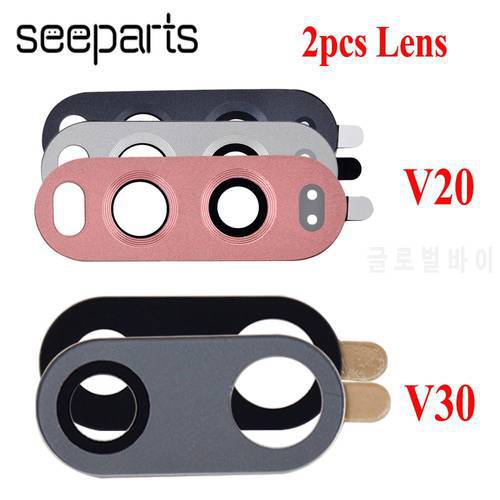 1pc New Rear Back Camera Lens Cover Glass for LG V20 H990 H910 H918 LS997 Replacement Parts For LG V30 H930 VS996 Camera Lens