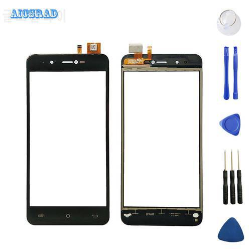 AICSRAD original 5 inch for cubot R9 Digitizer Touch Screen Original tested Glass Panel Glass R 9 no lcd replacement+tools