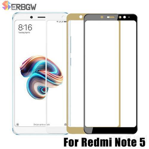 Full Cover Tempered Glass For Xiaomi Redmi Note 5 Global version 9H Screen Protector For Redmi Note5 Pro Protective Glass Film