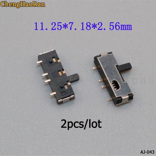 ChengHaoRan For Acer Aspire 3680 5570 5580 4-pin patch Reset Miniature horizontal shank-shovel-type toggle slide switch set 2