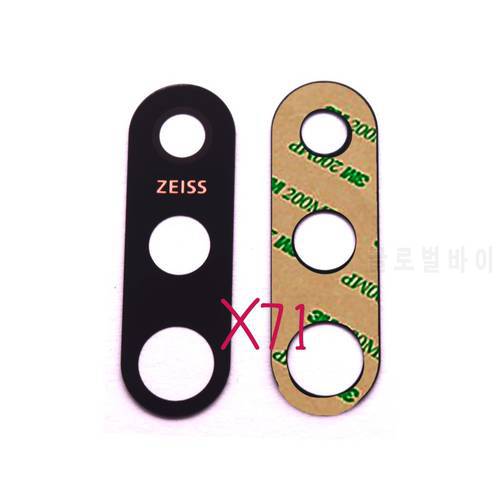 New original Rear back camera glass lens replacement with sticker For Nokia X71