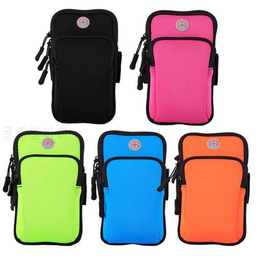 Sport Armband Hand Bag Case For Wiko Sunny4 Plus GYM Running Pouch Arm Band For Wiko Y70 Mobile Phone Holder Bag