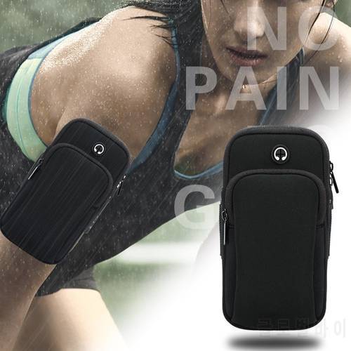 Universal Mobile Phone Bags Holder Outdoor Sport Arm Pouch Bag For iPhone Sports Running Armband Bag For Huawei Case Waterproof