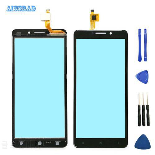 AICSRAD front outer glass For oukitel C10 / C10 Pro Touch Panel Touch Screen Digitizer Sensor Replacement C 10 C10Pro+ Tools