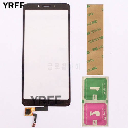 Touch Screen Panel For Xiaomi Redmi 6A Touch Screen 5.45&39&39 Front Glass Digitizer Panel Sensor Lens 3M Glue Wipes