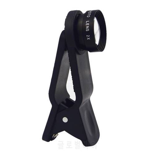 APEXEL Universal Clip 2X Telephoto Camera Lens Phone Lens Detachable For iPhone 4s 5 5s 6 6s PLUS Huawei Samsung HTC APL-2X