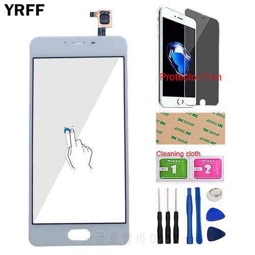 Phone Touch Screen For Meizu M3S / Meilan 3S Touch Screen Panel Glass M3s Sensor Digitizer Spare Parts Tools Protector Film