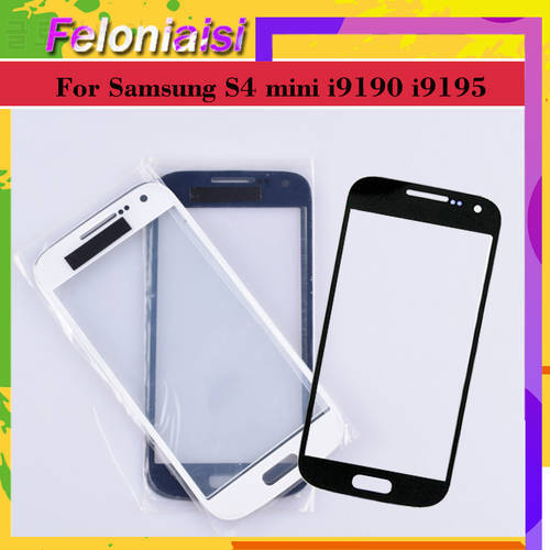 For Samsung Galaxy S4 Mini i9190 i9195 i9192 GT-i9192 Touch Screen Front Glass Panel TouchScreen Outer Glass Lens