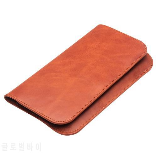 QIALINO Genuine Leather Phone Woman Bag for Apple iPhone XR/XS Max Fashion Handmade Wallet with Card Slots for iPhone6/7/8 Plus