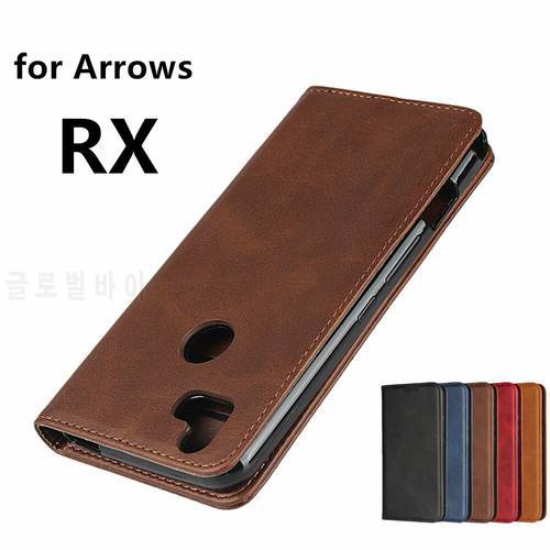 Leather case for Arrows RX Flip case card holder Holster Magnetic attraction Cover Case Wallet Case