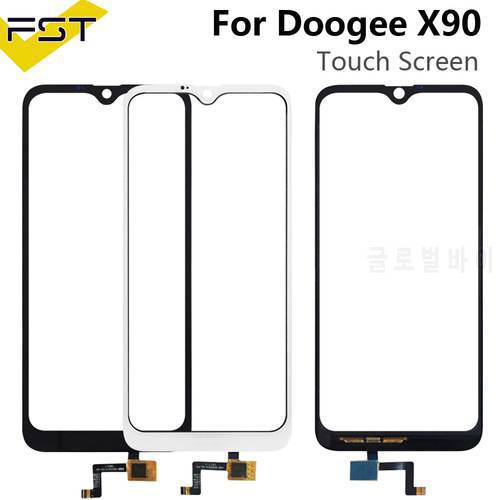 6.1&39&39 Touch Screen For Doogee X90 Touch Panel Sensor Glass Digitizer Lens for doogee y8c touch sensor