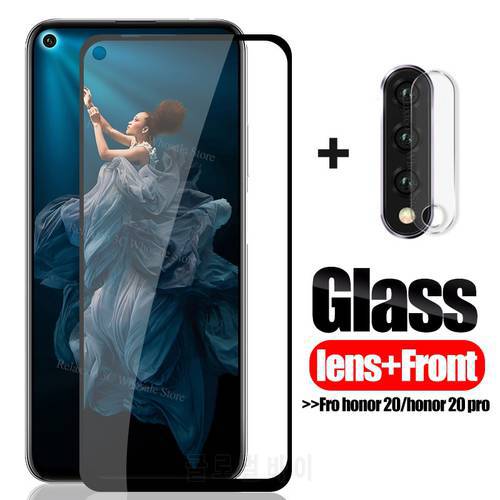 2-in-1 Safety Camera Glass honor 20 Protective glas For huawei honor 20 pro Glass On honor20 YAL-L21 YAL-L41 lens protector Film