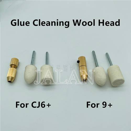 Glue cleanng head felt for CJ6+ 9+ CJ7+ glass touch sceen polishing head no hurt lcd OCA adhesive remover ckean tool