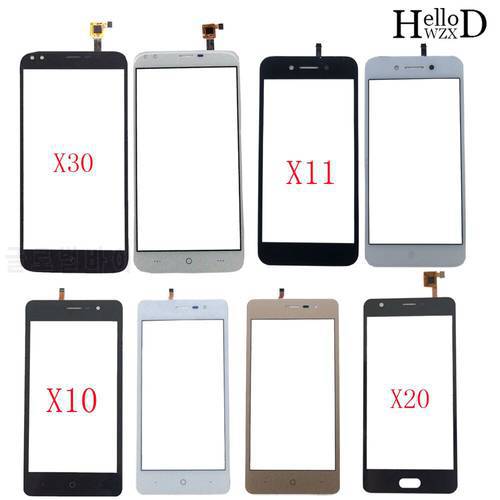 Mobile Touch Screen Panel For Doogee X10 X11 X20 X30 TouchScreen Digitizer Panel Front Glass Sensor 3M Glue Wipes