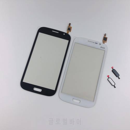 For Samsung Galaxy Grand GT i9082 i9080 Neo i9060 i9062 Touch Screen Digitizer Front Glass Panel+3M Tape+Home Button Return Key