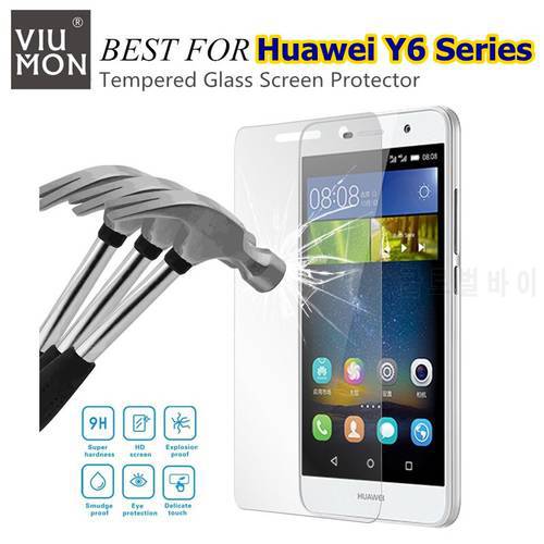 Tempered Glass Screen Protector For Huawei Y6 / Y6 Pro / Y6 ii / Y6 II Compact / Holly 2 3 Plus 4A 5A Toughened Protective Film
