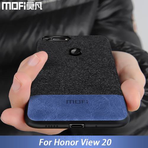 for Huawei honor view 20 case cover v20 back cover silicone edge business shockproof case coque MOFi original honor view20 case