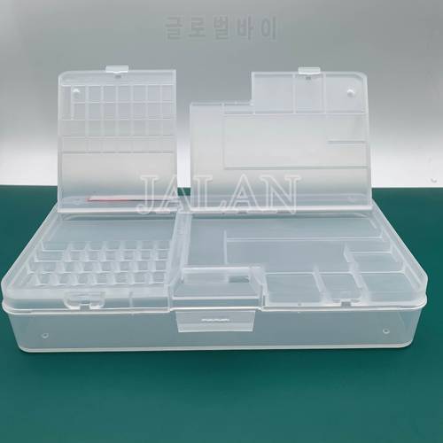 Sunshine SS-001A Multifunctional Storage Box For Mobile Phone Repair Screws Chips Small Component Transparent Board Storage Box