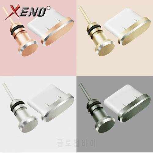 cellular accessory plug Type-C Dust Plug USB Charging Port Protector matel Dust Plug for Samsung Huawei Smart Phone Accessories