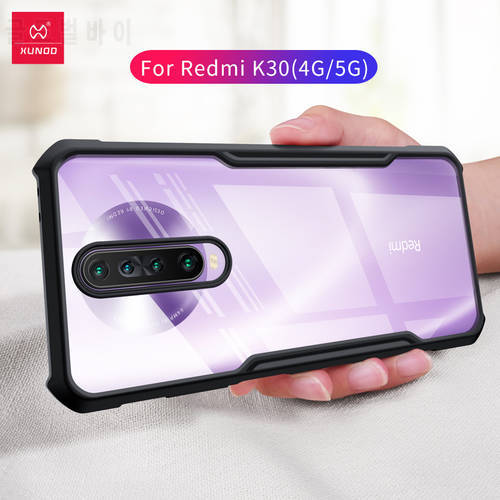 For Redmi K30 5G Case Xundd Luxury Airbags Shockproof Transparent Cover for Redmi K30 чехол морской Coque 4G Case