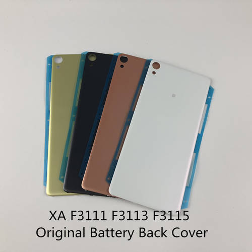 Original For Sony Xperia XA F3111 F3113 F3115 Housing Battery Back Cover+Sticker