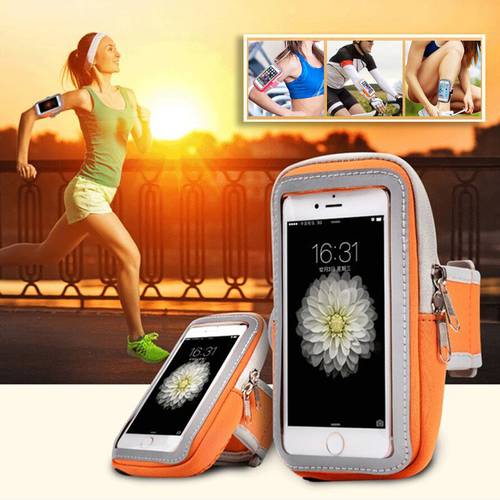 Brassard Telephone Case 6.5 Sport Phone Bag Arm Holder Running Cangurera Deportiva Porta Celular Para Correr Gym Belt for Xiaomi