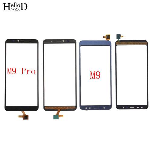 Touch Scren Digitizer Panel For Leagoo M9 M9 Pro Touch Screen Front Glass Lens Sensor 3M Glue Wipes