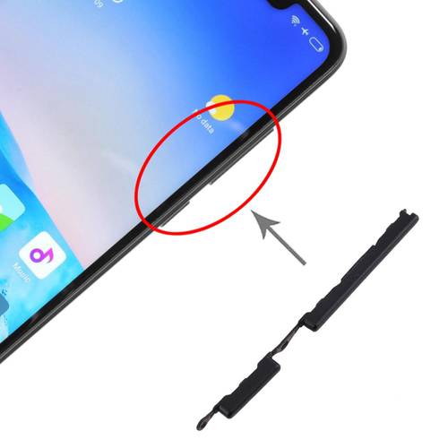 For Xiaomi Redmi Note 6 Pro Side Key Power Volume Button Mute Button Key Flex Cable for Note 6 Pro Switch On Off Part