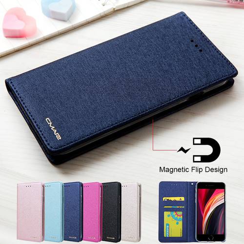 For iphone SE 2020 Case Flip Magnetic Phone Case On iphone SE 2020 Case Leather Luxury Wallet Cover on For i phone SE 2020 Apple