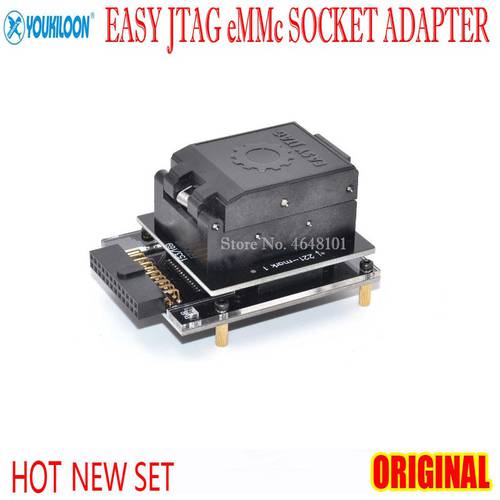 2022 NEW Original EASY JTAG eMMc SOCKET ADAPTER (EMMC BGA-153/169/162/186/221/529) For Easy JTAG Plus box