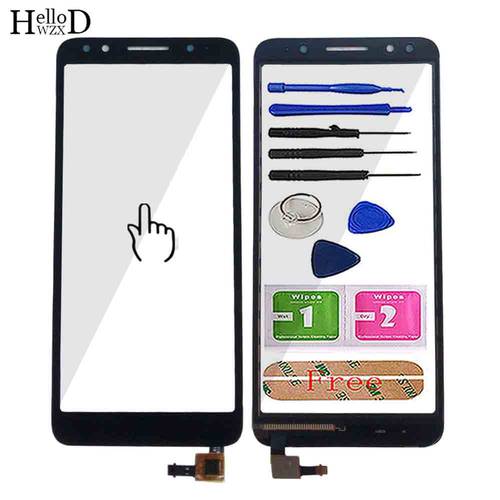 5.3&39&39 Mobile Touch Screen For Alcatel 1X 5059D 5059 Touch Screen Glass Sensor Panel glass For Alcatel 1X 5059D cell Tools