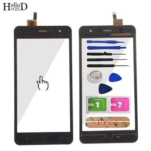 Touch Screen Glass For Fly Champ FS529 FS 529 Touch Screen Digitizer Panel Lens Glass Mobile Tools Adhesive