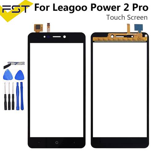 5.2&39&39Touch Glass Panel For Leagoo Power 2 Pro Touch Screen Digitizer Sensor Front Outer Glass Lens Without LCD+ Tools