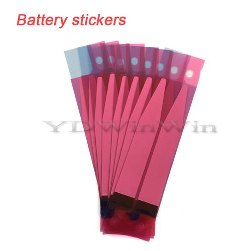 10pcs Battery Adhesive Sticker for iPhone X XR XS 11 12 13 Pro Max Mini 6 6S 7 8 Plus Double Tape Pull Trip Glue Replacement