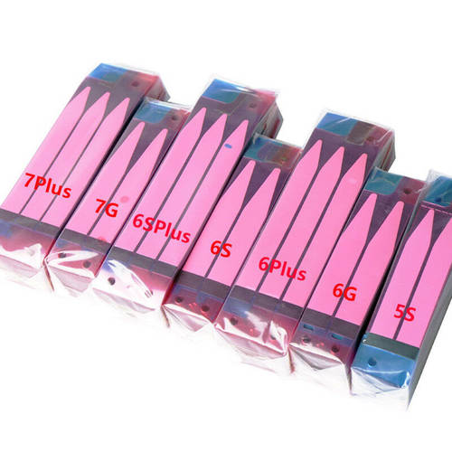 100pcs Battery Adhesive Strip Glue Double Sided Tape for iPhone 5 5s 6 6s 7 8 plus X Xs max Xr battery Sticker free shipping