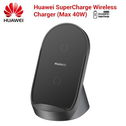 Original Huawei SuperCharge Wireless Charger Stand 40W CP62 Car Charger For P40 Pro Mate 30 Pro for S20 Ultra S10 Foriphone 11/X