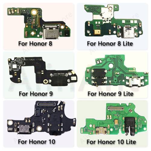 Original USB Fast Charger Dock Connector Charging Board Flex Cable For Huawei Honor 9 9A 9C 9N 9i 9s 9X Lite Pro Phone Parts