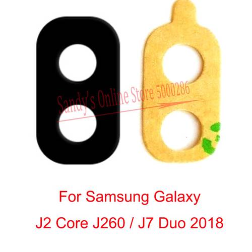 New Rear Camera Glass Lens For Samsung Galaxy J2 Core J260 / J7 Duo 2018 J720F J720 SM-J720F Back Big Camera Glass Lens Part