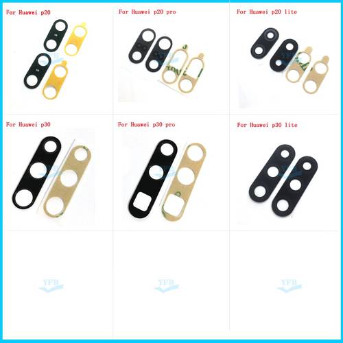 Rear Camera Lens Replacement For HuaWei P20 P30 Lite Pro Back Cam Glass Lens Cover Holder