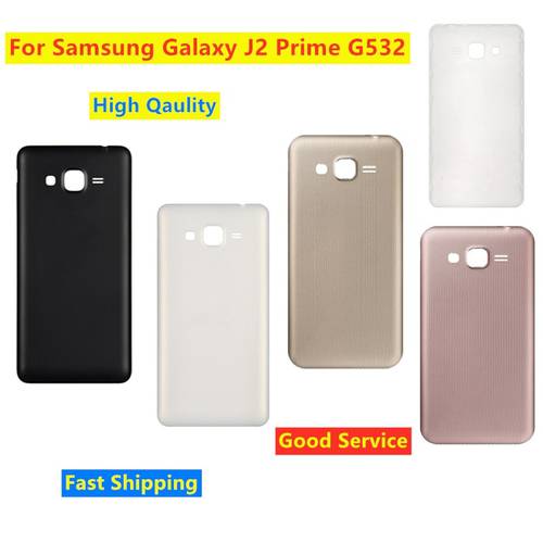 black pink white gold Battery Back Cover For Samsung Galaxy J2 Prime G532 SM-G532F Back Cover Housing Back Battery Door Housing