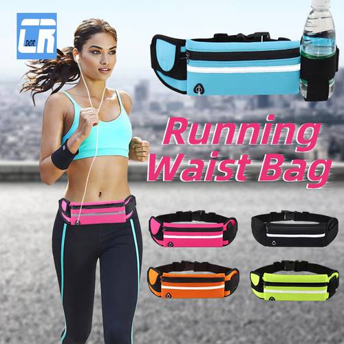 6.5 inch Universal Sports Pocket Outdoor Jogging Belt Bags Mini Fanny Pack Anti-theft Waterproof Gym Bag Running Waist Bag