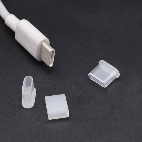 10PCS/lot USB Type-c Cable Case Shell Dust Plug for Cap Cover Cell Phone Accessories