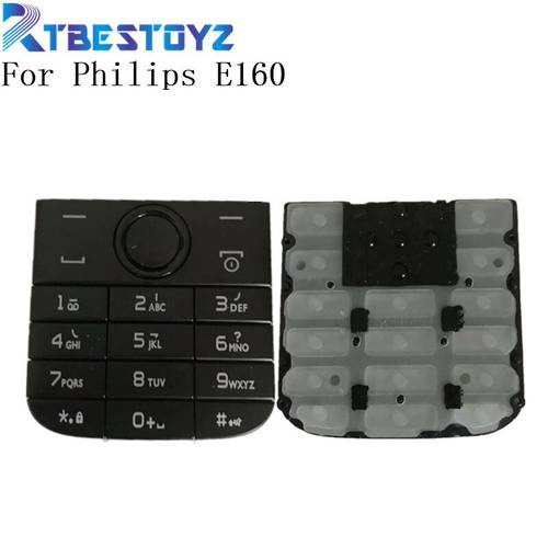 Original Keypads For Philips E160 Cellphone key Button For Philips Xenium E160 Mobile Phone Keypad